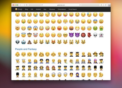 Emojis on Mac vs Windows in 2018Copy and paste any emoji from getemoji.com