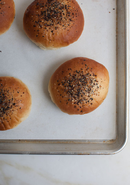 food52:  It’s all about good buns, hun.‘Everything’ Hamburger Buns via A Cozy Kitchen