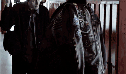 lukas-waldensbeck: Eyewitness details: Philip’s leather jacket 