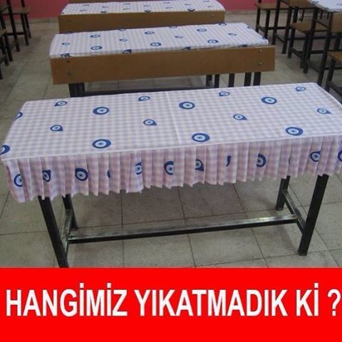 Hangimiz yıkatmadık ki?