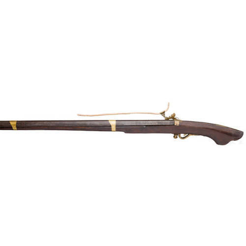Matchlock musket from Malaysia, 18th or 19th century.from Hermann Historica