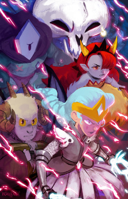 injureddreams:  The Magic High Commission   I liked these guys when I first saw them, but in STARCRUSHED  it made me fall in love with them. I love how they all charged into battle ready to sacrifice everything.     &lt;3