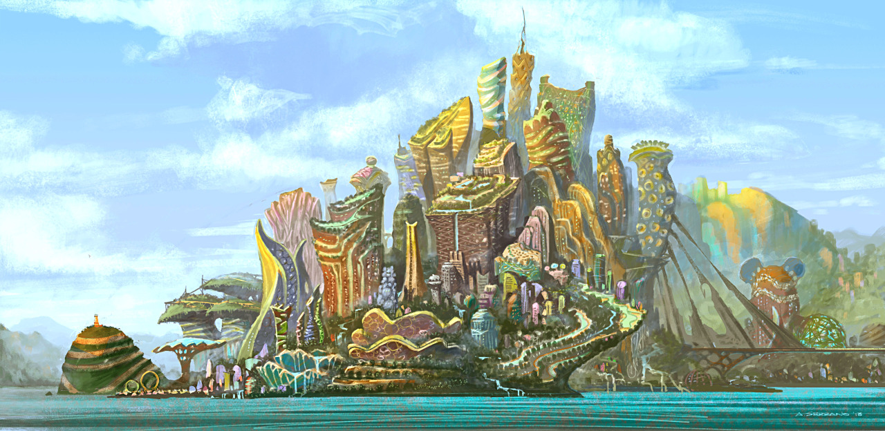 armandserrano:  Finally, ZOOTOPIA opens today! Here are some of the earliest artworks