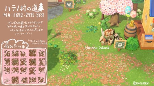 qr-closet:hateno village dirt path ✨