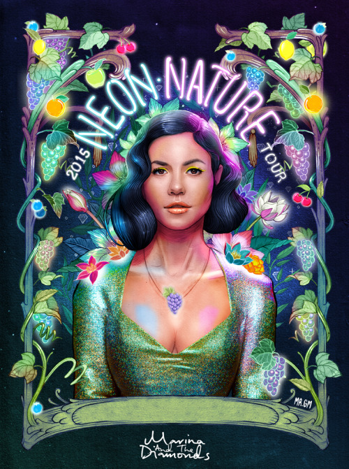 planetfroot:  The Neon Nature Tour. Artwork by Mr Gabriel Marques. http://mrgabrielmarques.tumblr.com/