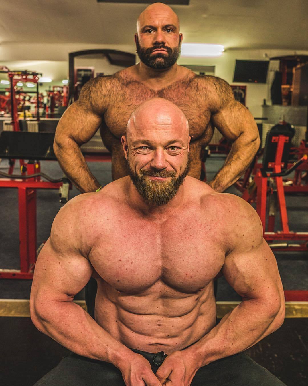 daddiesbearsandmuscles:Johannes Luckas &amp; Steve Benthin