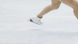 blckbetty:figure skating meme: [1/?] favorite female skaters: carolina kostner“Sometimes, when I am 