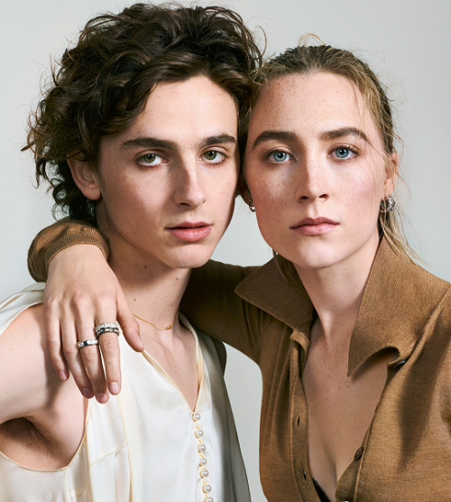 zacharylevis:SAOIRSE RONAN, TIMOTHÉE CHALAMETEntertainment Weekley / 2019 › ph. Collie