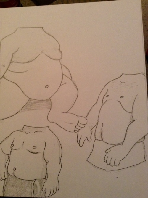 karnivine:  Anatomy Sketches #1:    Bellies and Chests   @wedgekun @alcharlie @0nigum0   These are good :)