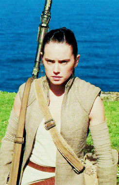 skywalkersleia:    Rey reached into her pack and removed his lightsaber. Taking several