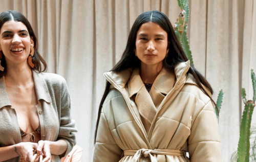 irene and varsha @ nanushka fw19