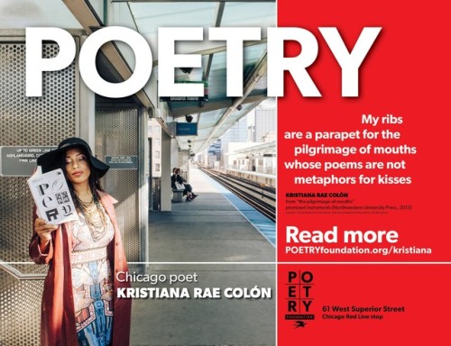 Our #CTApoets are brightening snowy commutes at “L” stops across Chicago. Be on the look