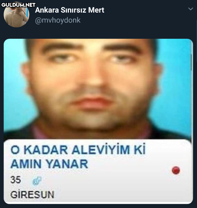 O KADAR ALEVIYIM Ki AMIN YANAR