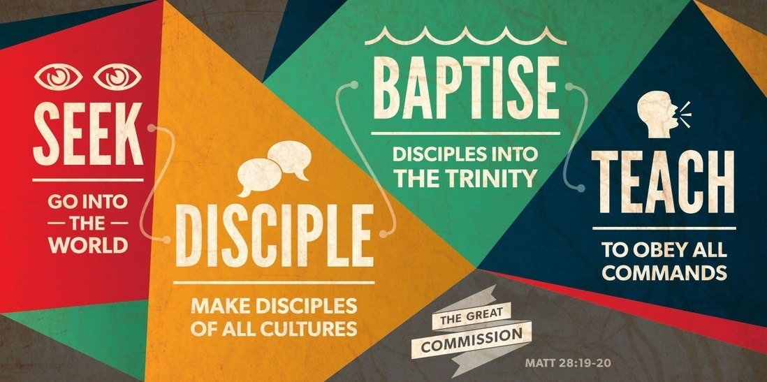 The Living Faithful in christ Matthew 28 19 20 NET 