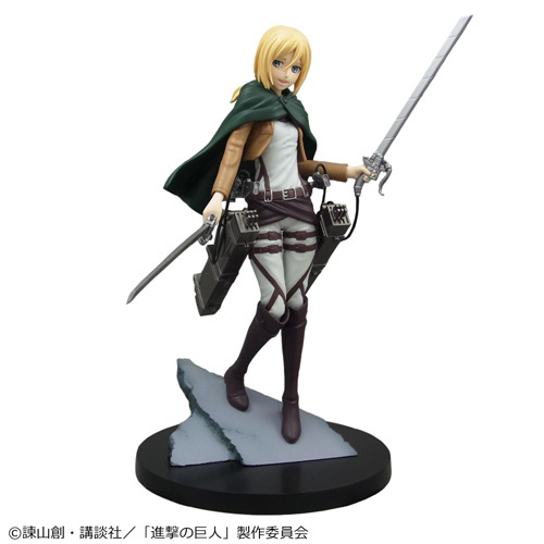 fuku-shuu:  Taito has unveiled the colored version of its upcoming Historia figure, previously announced here! Release Date: Late September 2015Retail Price: 2,600 Yen ETA: The packaging of the figure has been partially revealed! 