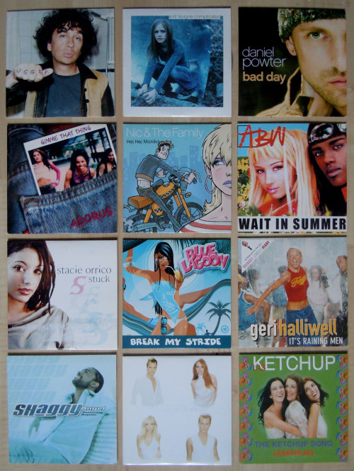CD singles was definitely a worthwhile use of plastic.
A small selection from the early 2000s.