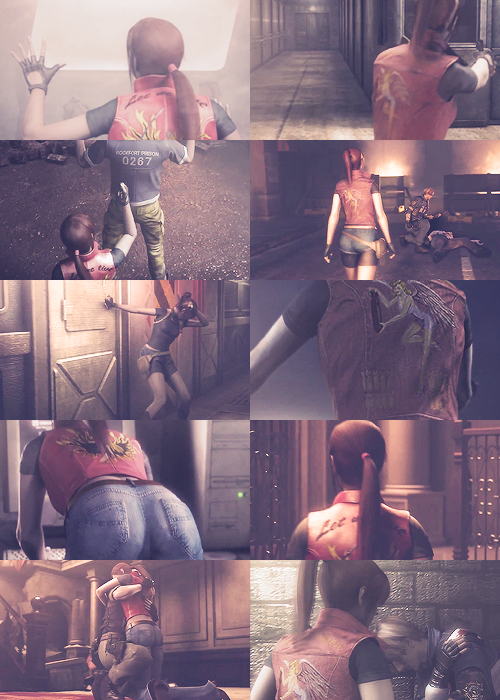 marrymeclaire:Claire Redfield + Faceless 