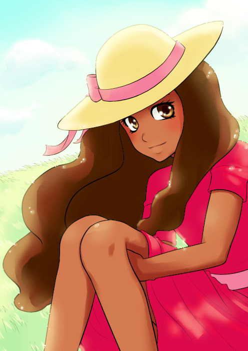 alee-magna:  Connie fanart :)   good art, but&hellip; why is the nose so small