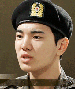 sungjongontop: flawless in uniform