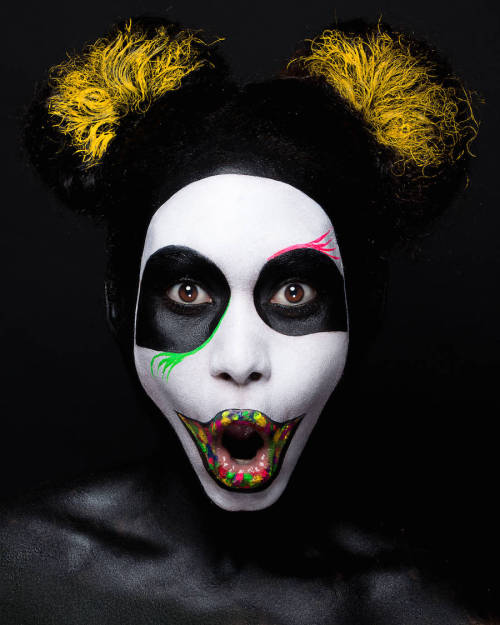  Striking Makeup Artworks Portraits        The school Make Up For Ever Academy planned a contest bet