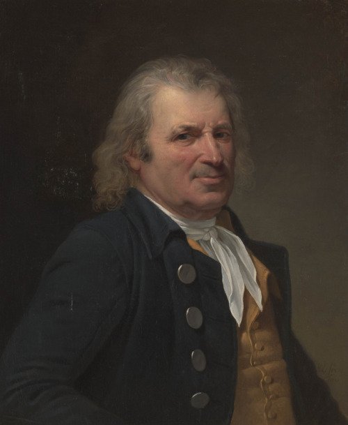 somanyhumanbeings:Robert Lefèvre, Portrait of an elderly man (c. 1780)