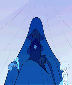ommanyte:  ~Blue Diamond, and her Pearl~ 