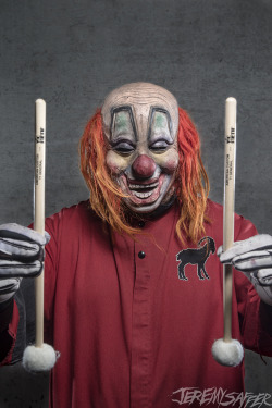 mrcoolaidsmile:  ” … we’re getting older so fuck you”  -  Shawn Crahan on the 2014 album.  