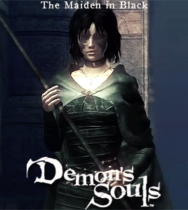 theblighttownbeacon:  delsinsfire:  SoulsBorne + Level up  Bonfire Waifu best waifu