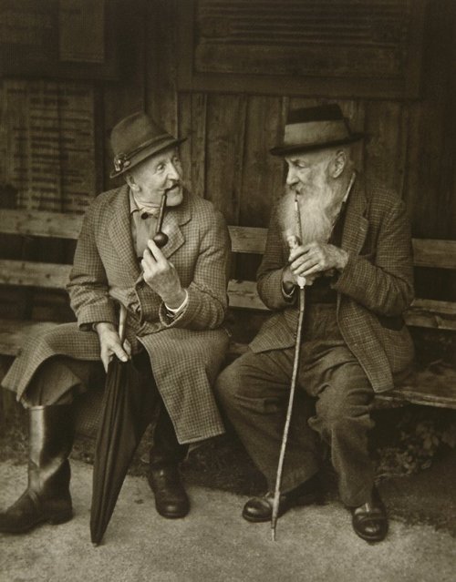 mia-photography: The Octogenarians, Adolf Fassbender, 1964, Minneapolis Institute of Art: Photograph