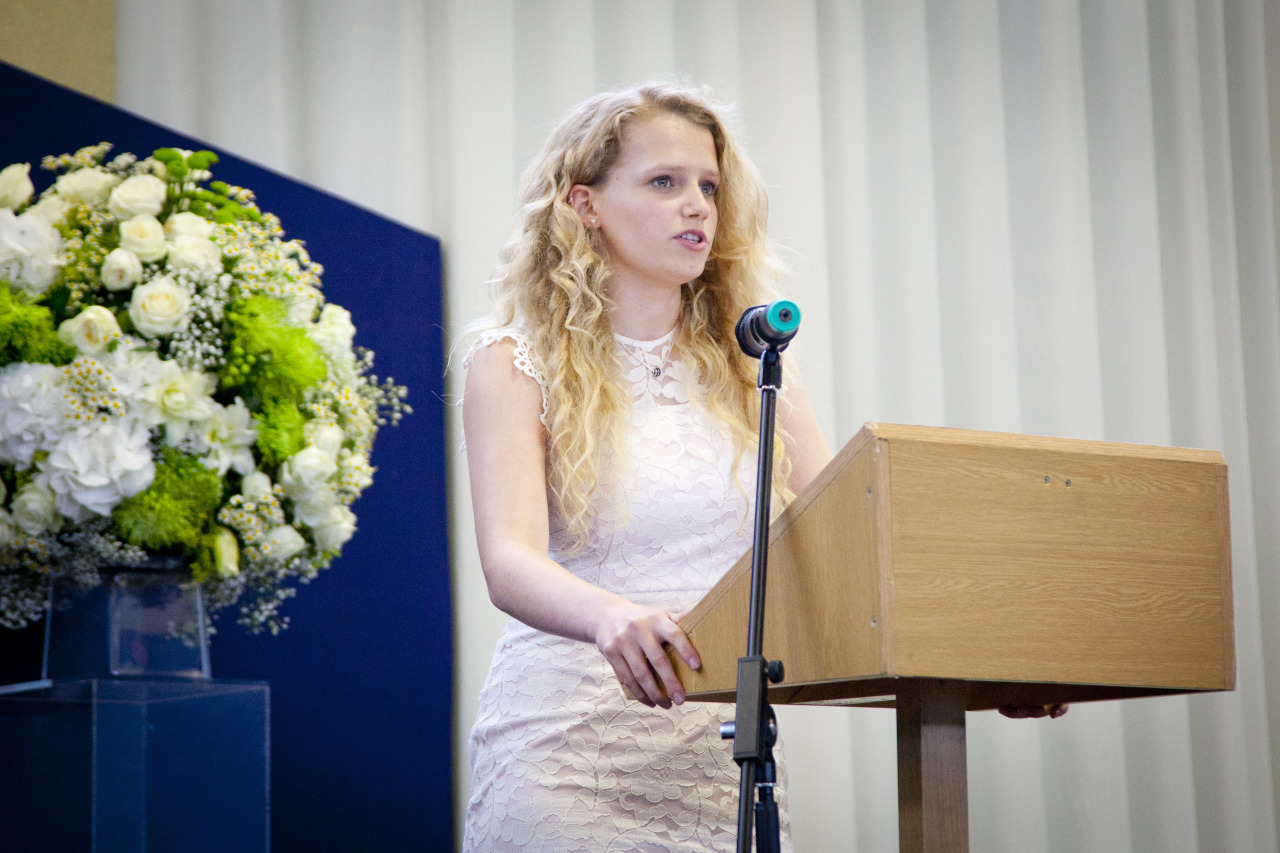 a speech as a head girl