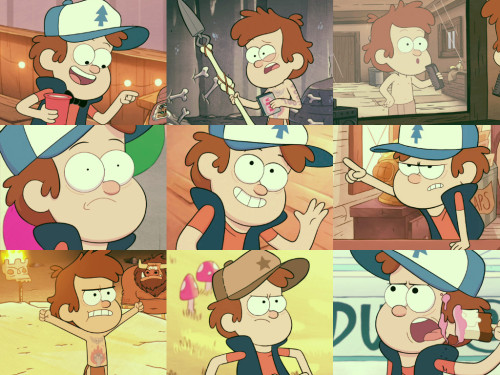 geographicallycorrect: get to know me meme: 2/5 favorite male characters Dipper Pines from Grav