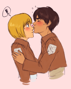 purpurart:  nice aim Eren =u=b 