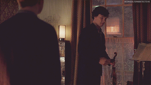 aconsultingdetective:   Legit Johnlock Scenes  Sherlock’s way to express his feelings