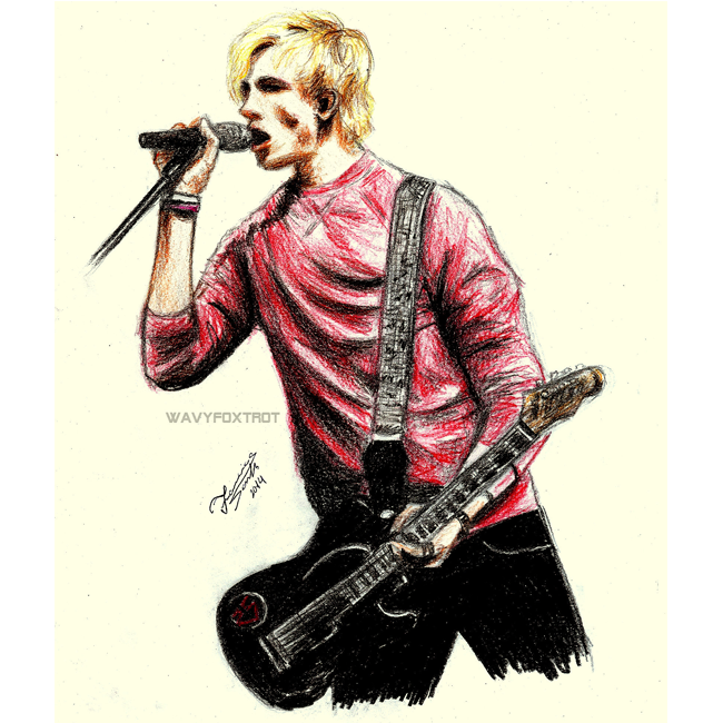 We Are Infinite — wavyfoxtrot: Ross Lynch drawing :)