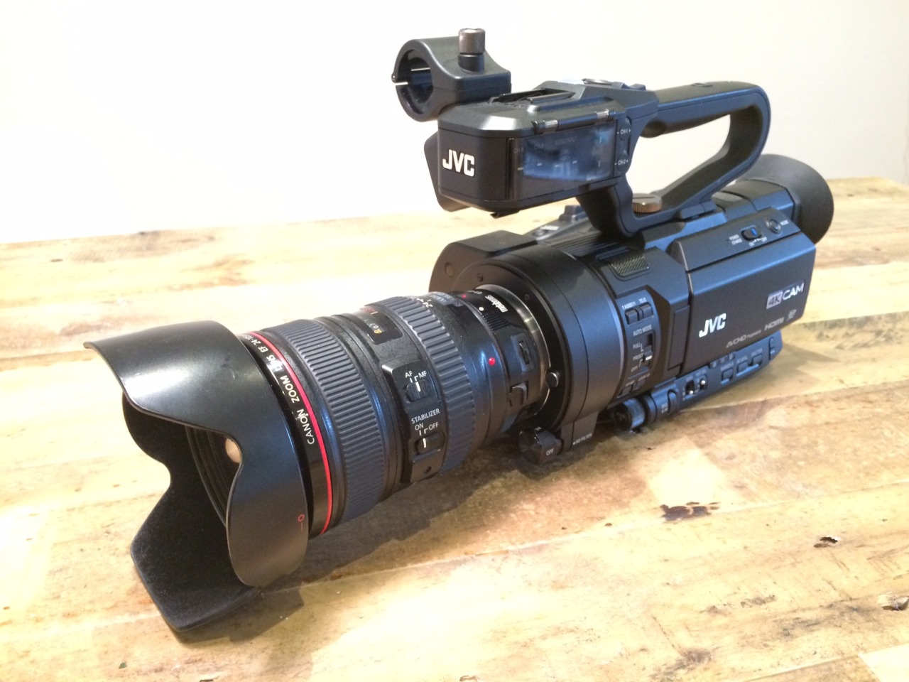 JVC LS300 the more affordable Cinema Camera GY LS300 