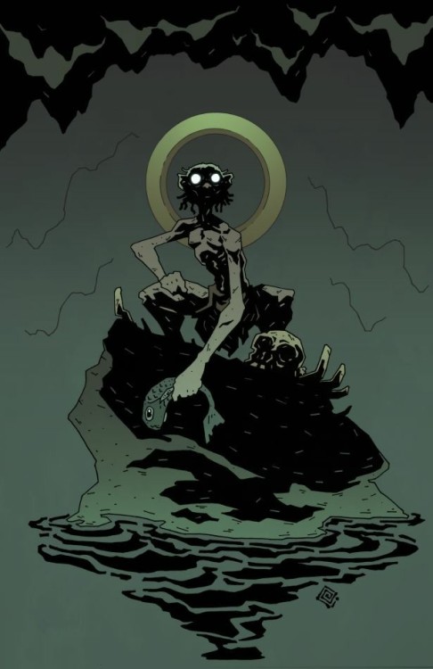 otakusamasensei:Gollum, por Mike Mignola