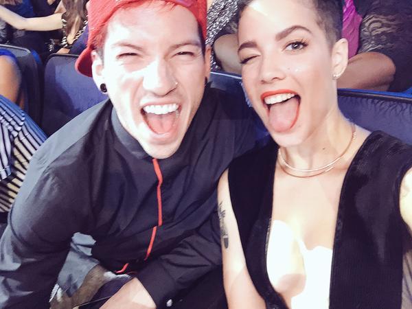 halseyupdates:  @halsey: Cutest ppl here ❤️ @joshuadun 