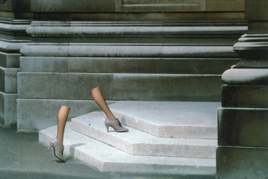 witchesandslippersandhoods:  Charles Jourdan campaign photographed by Guy Bourdin,