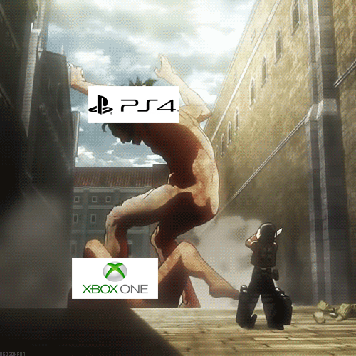 nericurls:  narcolepticbunny:  “Xbox, go home.” -Sony #E3” ~via Sprite37  The part where they just started passively mocking xbox was what sealed it for me. “You won’t have restrictions on your games. You can buy them, trade them in to a game
