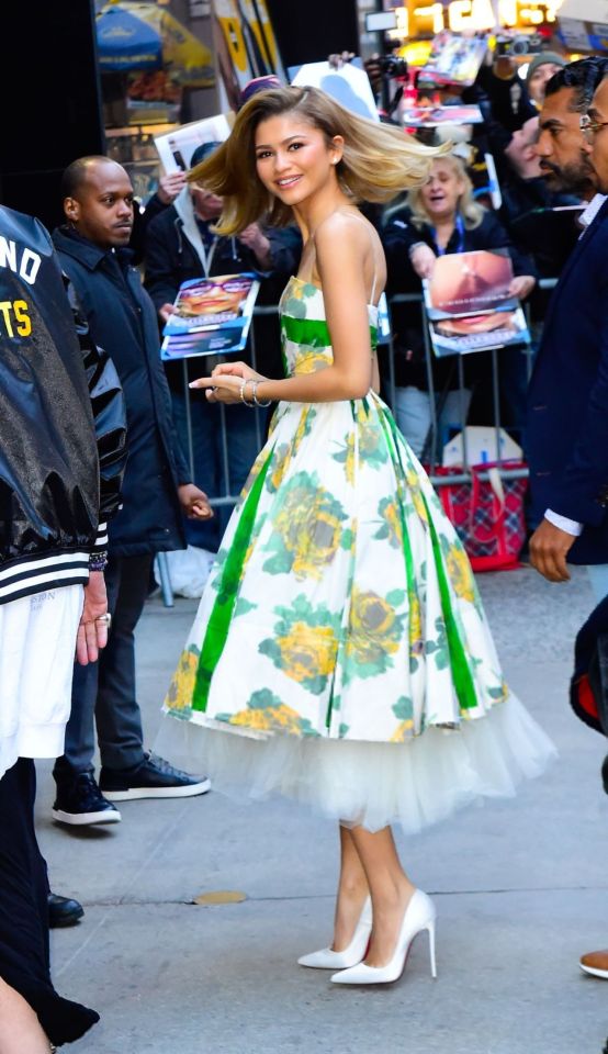 Zendaya Outside GMA in New York City 04-23-2024