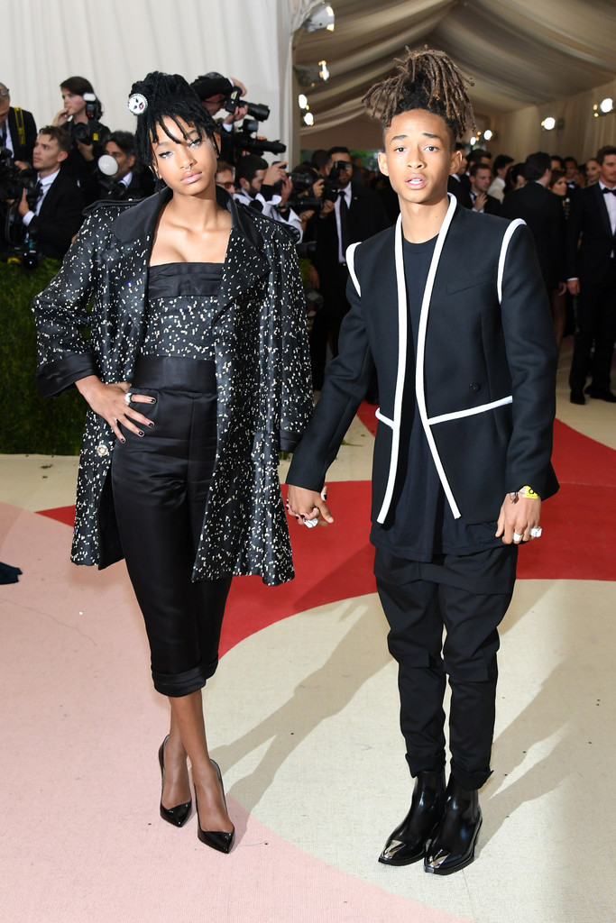 blackfashion:  Willow and Jaden Smith at the “Manus x Machina: Fashion In An Age