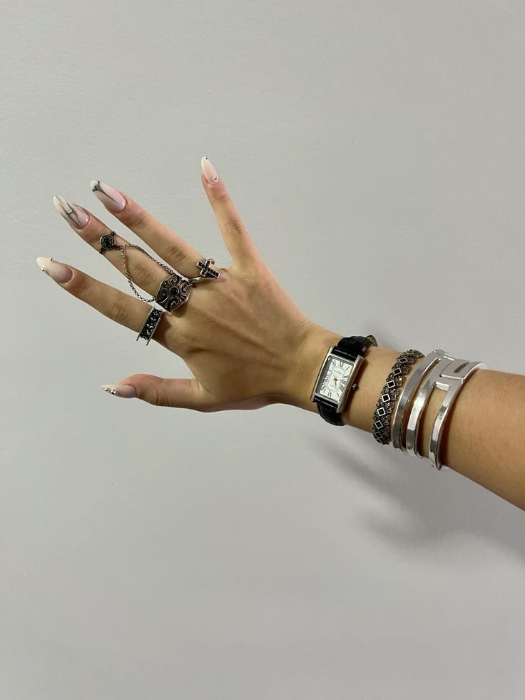 gothic jewellery inspo in 2024 | Silver jewelry, Gothic jewelry, Womens fashion grunge