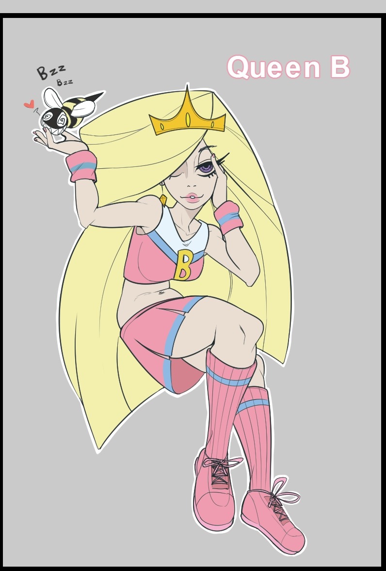 blazinanimedraws:  The Queen is here, Queen Barbie from “PASWG” series I like