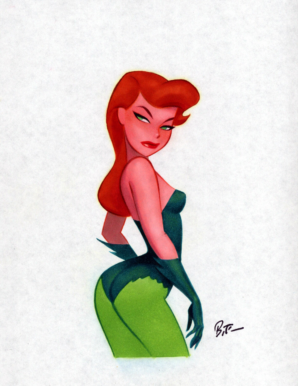 kinasin: Poison Ivy Art: Bruce Timm 