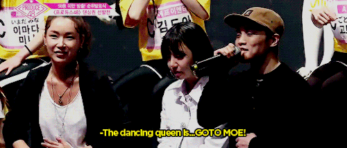 mochichan46:  Jurina reached peak soccer mom mode being supportive to Moe despite the two never interact because of different groups