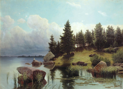 Forest Lake, Arseny Meshchersky, 1884