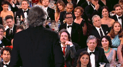 iwantcupcakes:NEVER FORGET: In which Robert Downey Jr. was the only one (enthusiastically) laughing 