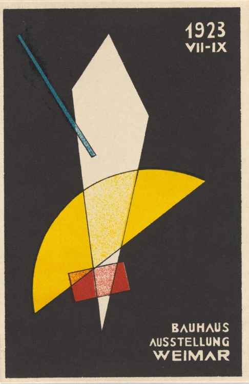 garadinervi:Bauhaus postcards 1923 (pt.1)Vasily Kandinsky. Bauhaus Ausstellung Weimar Juli–Sep