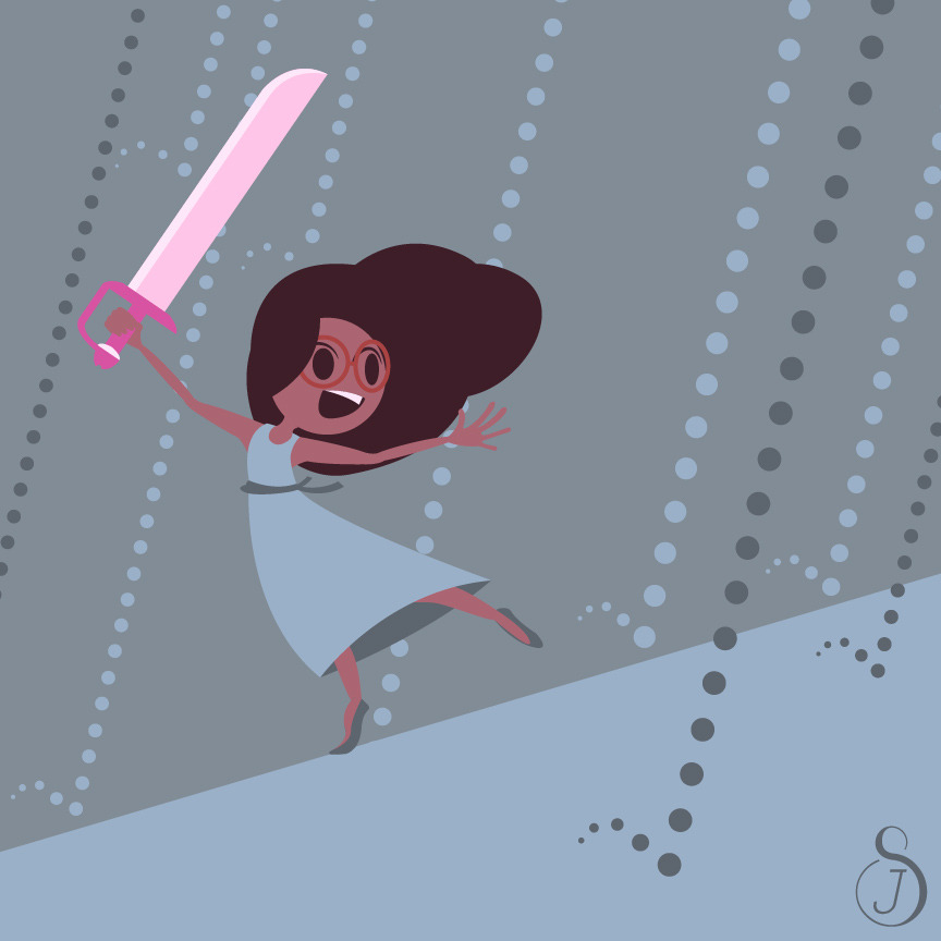 josephskoniecki:  Part one of my “Blue” series for Steven Universe! I love Connie