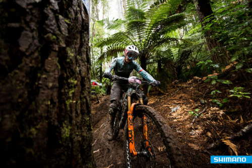 rideshimano: Katy Winton of Trek Factory Racing Enduro took home her first EWS Stage win in Rotorua 